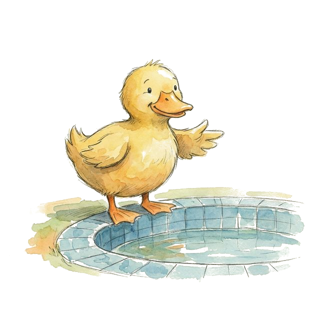 Flosse streckt dir die Flosse entgegen